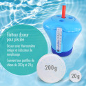 DISTRIBUTEUR DE CHLORE ET THERMOMETRE 2 EN 1 KOKIDO DISTRIBUTEUR DE CHLORE ET THERMOMETRE 2 EN 1 KOKIDO