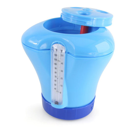 DISTRIBUTEUR DE CHLORE ET THERMOMETRE 2 EN 1 KOKIDO