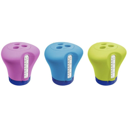 DISTRIBUTEUR DE CHLORE ET THERMOMETRE 2 EN 1 KOKIDO