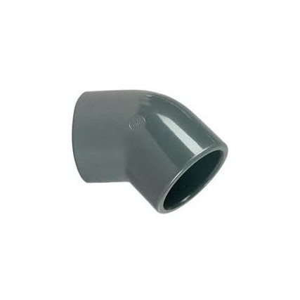 DEMI COUDE PVC PR D25 PN16