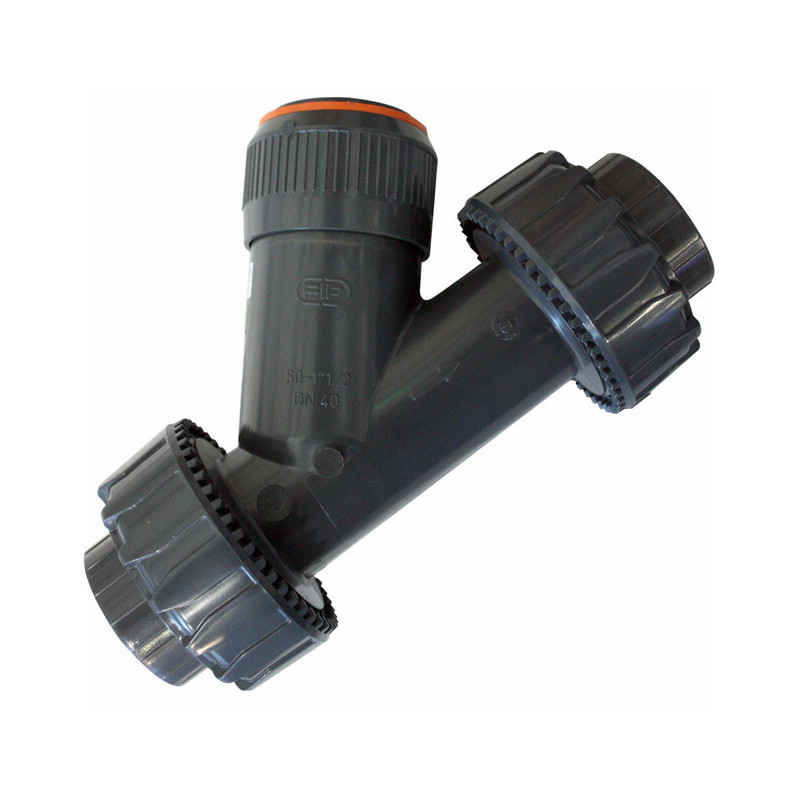 CLAPET ANTI RETOURE A BOULE EN Y D63 CLAPET ANTI RETOURE A BOULE EN Y D63