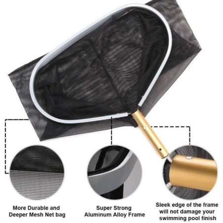 EPUISETTE DE FOND NOIR ALUMINUM