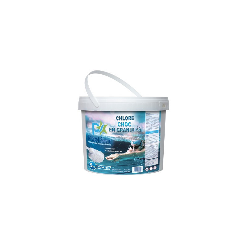 PROMOTION CHLORE CHOC STABILISE POOLSTAR DULINE PRO 5KG