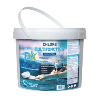 PROMOTION CHLORE 20GR STABILISE 5KG PRO-20 POOLSTAR
