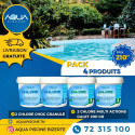 Pack 4 Seaux Chlore livraison gratuite