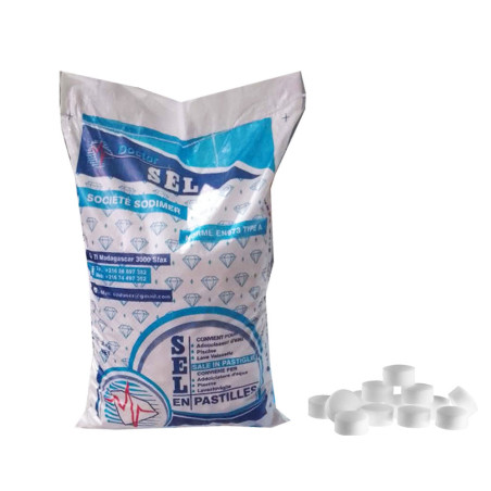 Sel en pastilles -Diamant Marin-25KG