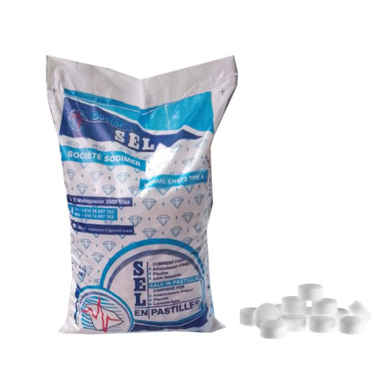 Sel en pastilles -Diamant Marin-25KG