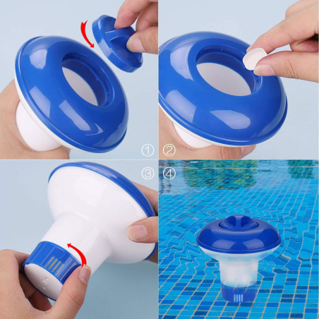 Doseur et distributeur Chlore flottant
